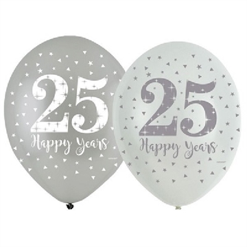 Balloner "25 Happy Years"